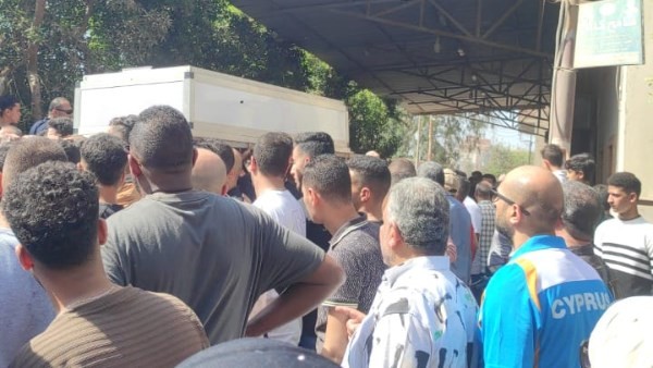 لسه متجوز من شهور.. تشييع جثمان النقيب يوسف الحسيني بعد مصرعه في حادث أليم بالشرقية