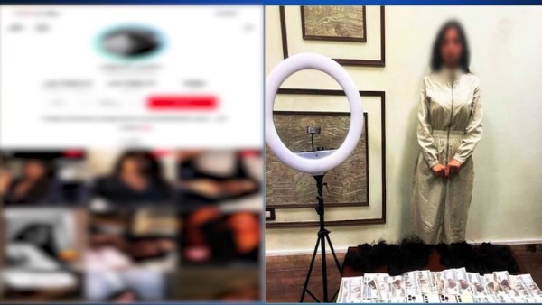القبض على البلوجر سلمى شهابي لاتهامها بنشر فيديوهات مخلة