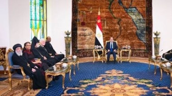 الرئيس السيسى: الدولة المصرية ملتزمة بصون حرية العبادة والعقيدة وتعزيز الحوار