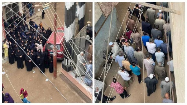 من شدة الحزن.. أم تلحق بابنتها بعد ساعتين ومشهد الجنازة يُبكي المنوفية