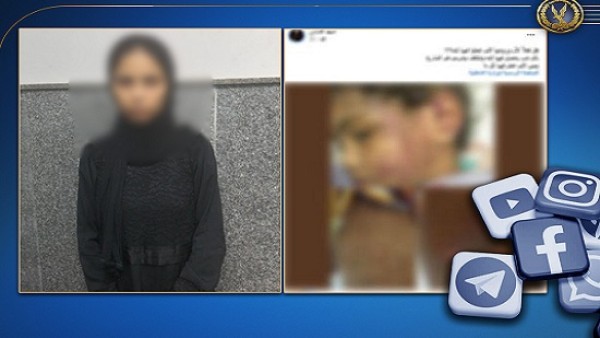 القبض على ربة منزل بعد ضرب ابنتها وإصابتها بكدمات ونزيف بالمخ بـ “قصد التأديب”