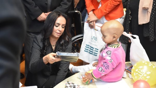 مايا مرسي من شفاء الأورمان: هتكسبي المعركة يا فرح وتتعافي بإذن الله