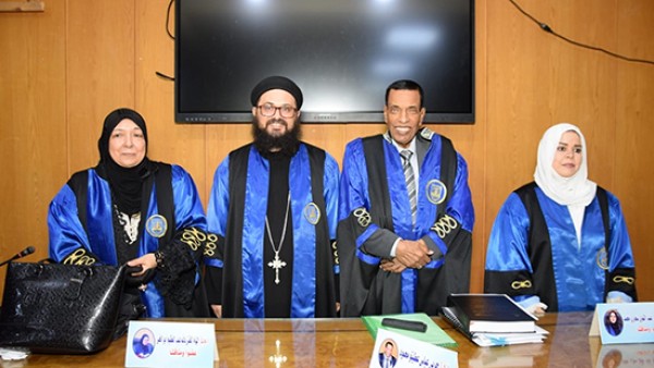 منح القس جبرائيل جبرائيل درجة الماجستير بجامعة الإسكندرية عن دراسة حول الغنوسية والقديس بولس