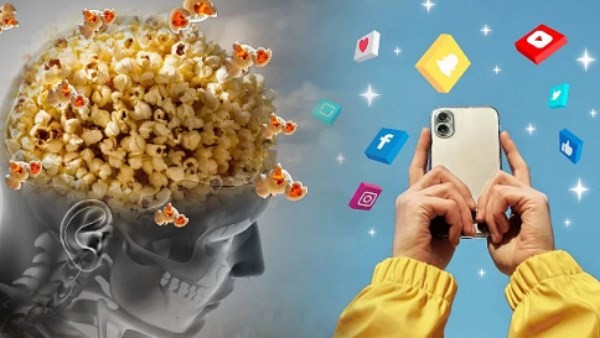 ابتعد عن الشاشات.. تحذير من انتشار "متلازمة دماغ الفشار" بين الشباب