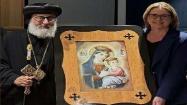 الأسقف العام لشرق أسيا والمشرف على إيبارشية ملبورن يلتقى رئيسة وزراء حكومة ولاية فيكتوريا بأستراليا