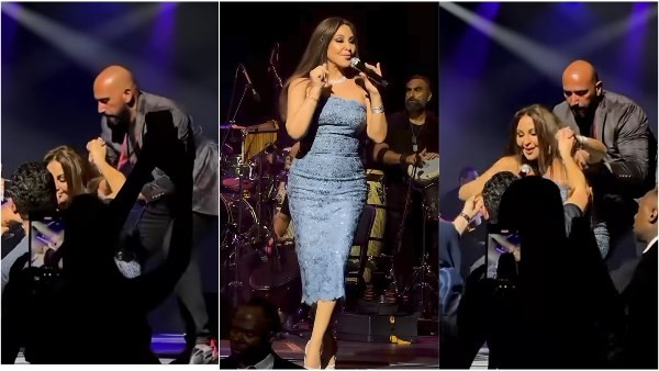 مش قادرة تقوم.. إليسا تقلق جمهورها بموقف مفاجئ في حفل الإمارات