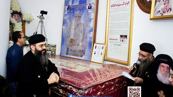 قداس الذكرى السنوية الثالثة لنياحة نيافة الأنبا داود أسقف المنصورة