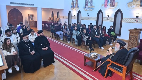 البابا تواضروس يستقبل مجموعتين خدميتين من سيدني ونيويورك