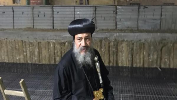 الأنبا بموا يتفقد انطلاق أعمال إنشاء مبنى الخدمات بكنيسة العذراء مريم بالسويس