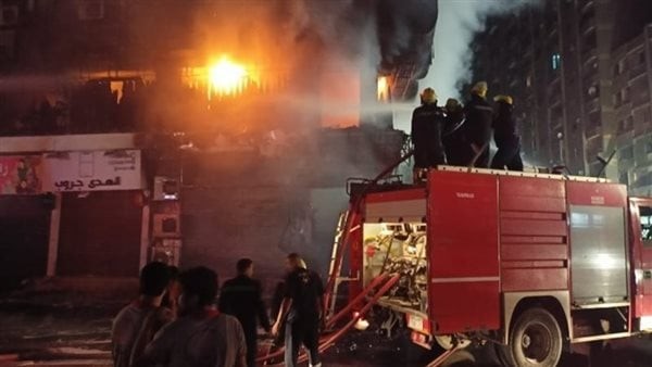 حريق يلتهم جزءًا من كنيسة الملاك ميخائيل بدشنا بسبب شمعة