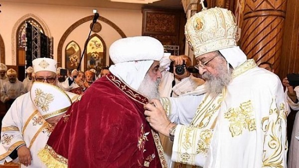 البابا تواضروس ينعى الأنبا أغابيوس مطران ديرمواس : قدم نموذجا حيا للرعاية وجاهد الجهاد الحسن بكل إخلاص وأمانة