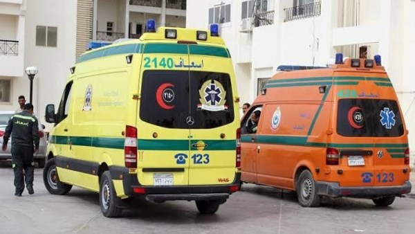 إصابة 15 راكبا في انقلاب ميكروباص بطريق طنطا _ كفر الشيخ