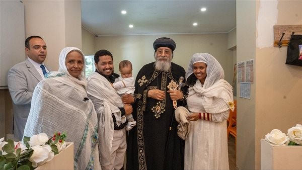 لقاء الأبناء مع أبيهم.. قداسة البابا يلتقي أقباط بولندا وأبناء الكنيسة الإثيوبية