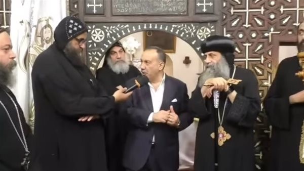 دير السيدة العذراء بالمحرق يستقبل محافظ أسيوط.. فيديو