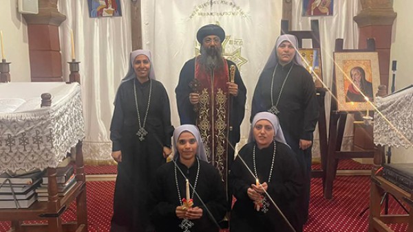 مُكرستان جديدتان بإيبارشية أطفيح في تذكار نياحة القديس العظيم البابا أثناسيوس الرسولي