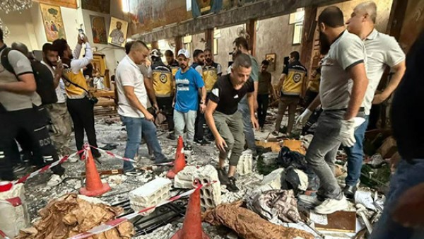 الأزهر يدين تفجير كنيسة مار إلياس بدمشق: جرائم إرهابية وحشية تتناقص مع الأديان السماوية