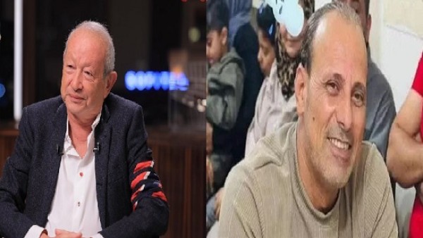 نجيب ساويرس يرسل نصف مليون جنيه لأسرة الشهيد.البطل خالد عبدالعال