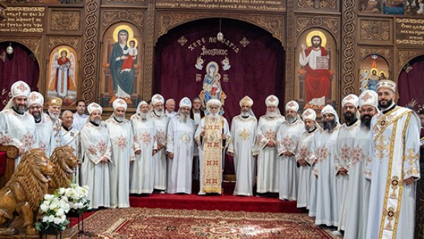 إيبارشية هولندا تحتفل بمرور 12 عامًا على تأسيسها وسيامة نيافة الأنبا أرساني
