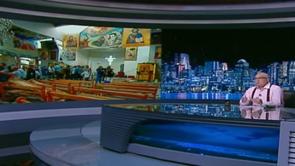 فيديو.. إبراهيم عيسى عن تفجير كنيسة مار الياس في دمشق: مشهد إرهابي مريع ورهيب ومفجع وفادح تشهده سوريا