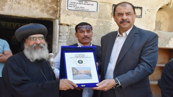 محافظ سوهاج في زيارة لـ"الدير الأبيض": دعم كامل لترميم أحد أقدم المعالم القبطية في مصر