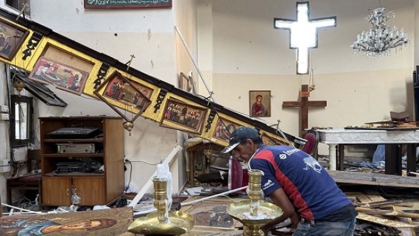 فصيل يدعى "سرايا أنصار السنة" يتبنى تفجير كنيسة مار إلياس بدمشق