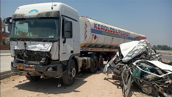 النيابة العامة تأمر بحبس المتهم المتسبب في حادث الطريق الإقليمي بالمنوفية: ثبوت تعاطيه مواد مخدرة وقت ارتكاب الواقعة