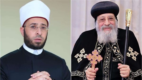 البابا تواضروس الثاني يهنئ الدكتور أسامة الأزهري وزير الأوقاف بعيد الأضحى المبارك