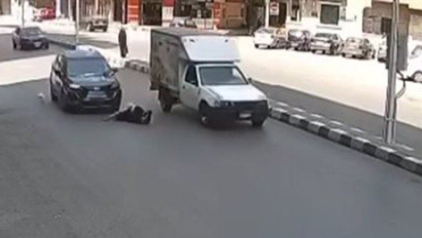 القبض على طالب دهس سيدة مسنة بسيارة دون لوحات وهرب بطنطا