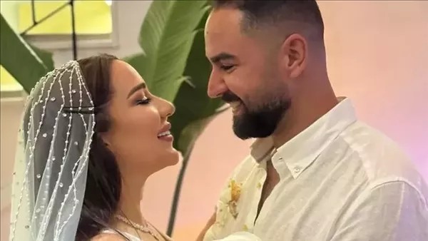 "ابحثوا عن رضا ربنا"، أحمد شامل يوجه رسالة بعد زواجه من أسما شريف منير