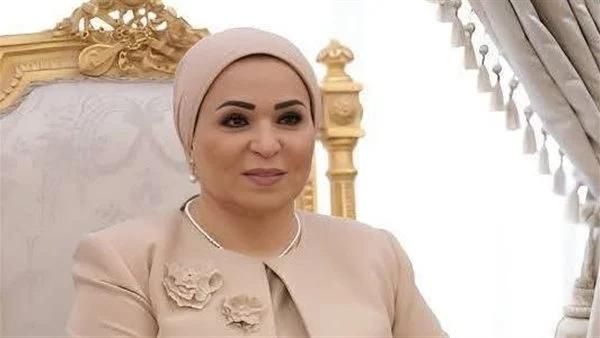السيدة انتصار السيسي تعزي أسرة البطل خالد محمد شوقي