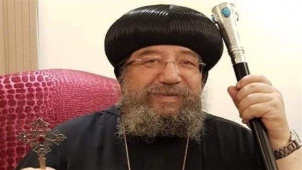 الكنيسة تحتفل بتجليس الأنبا مينا أسقفًا لإيبارشية برج العرب