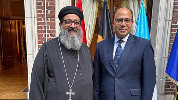 الكنيسة القبطية تشارك في احتفال العيد الوطني المصري في بلجيكا بحضور دبلوماسي رفيع