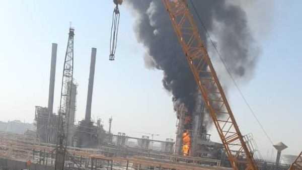 حادث حفار البترول.. ارتفاع الوفيات لـ4 أشخاص وطائرتان تساعدان فى البحث عن 6 مفقودين