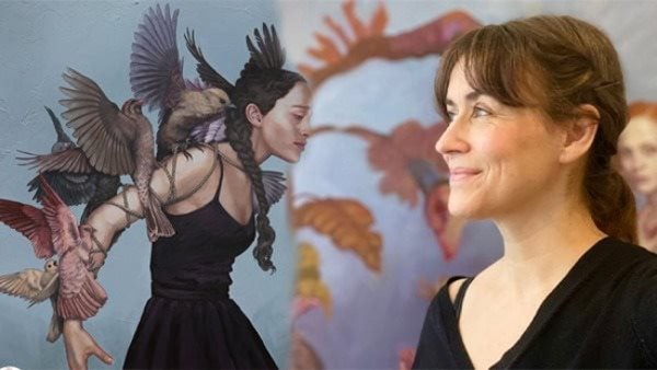 بعد أزمة سرقة اللوحة.. دعوة رسمية للفنانة الدنماركية ليزا لاك نيلسن للمشاركة في مهرجان فني بالغردقة