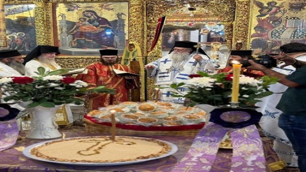 صلاة ذكرانية في كنيسة المهد لراحة نفوس الشهداء ضحايا الهجوم الإرهابي على كنيسة مار إلياس بدمشق