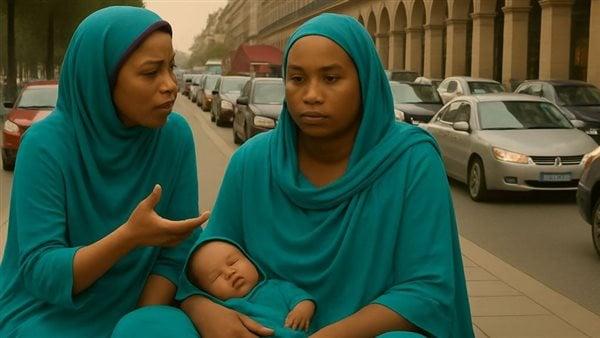بعد ولادته في الشارع.. سودانية تعرض التنازل عن مولودها لعدم استطاعتها الإنفاق عليه
