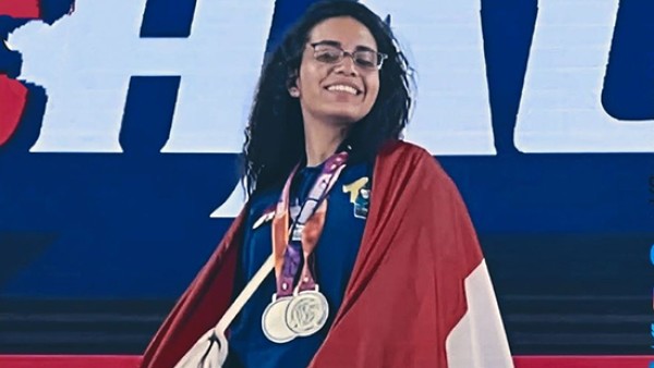 "إيريني عماد" تحصد ثلاث ميداليات في بطولات الروبوت العالمية بالصين 2025