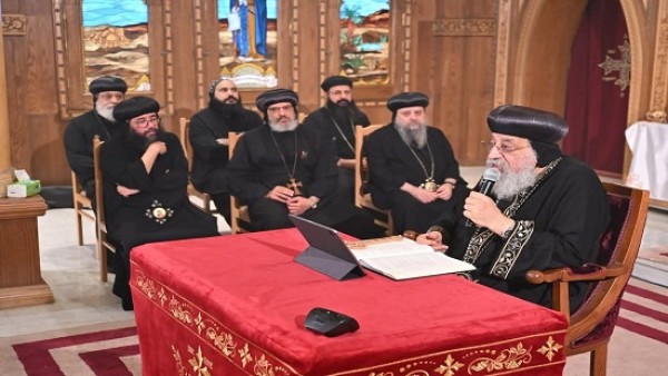 البابا تواضروس : صوم العذراء مأخوذ من أديرة الراهبات ولأننا شعب يحب الصوم انتقل إلى الشعب والكنيسة كلها