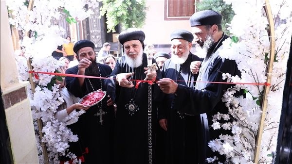 الأنبا بفنوتيوس يفتتح قاعة مناسبات جديدة لخدمة أبناء الكنيسة بسمالوط