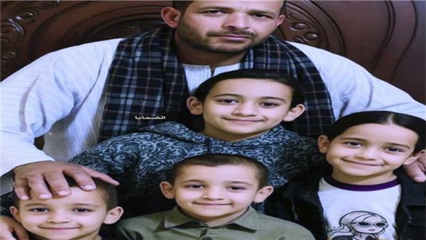 عم أطفال دلجا الـ6: زوجة الأب وضعت مولودًا منذ أيام والجريمة تمت وهي في الشهر الـ9