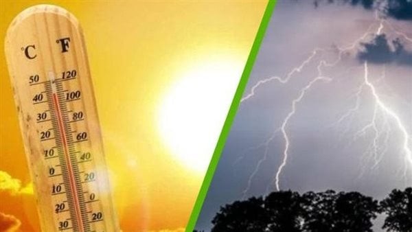 درجة الحرارة هتصل 46 وأمطار رعدية، بيان صادم من الأرصاد عن طقس اليوم حتى الجمعة