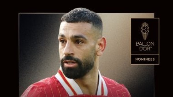 محمد صلاح يتصدر المرشحين لجائزة الكرة الذهبية 2025