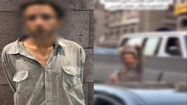 كشف ملابسات فيديو اعتداء متسول على سيدة لرفضها إعطائه مالًا بالزيتون