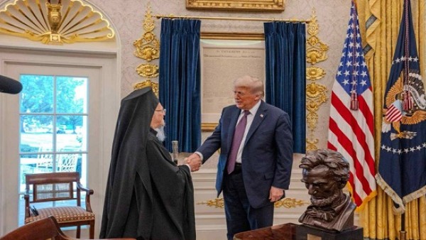 زيارة رسمية للبطريرك برثلماوس إلى البيت الأبيض: ملفات الشرق الأوسط وأوكرانيا على الطاولة