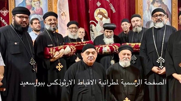 الأنبا تادرس يطيب رفات القديسين ويدشّن أيقونات ببورسعيد