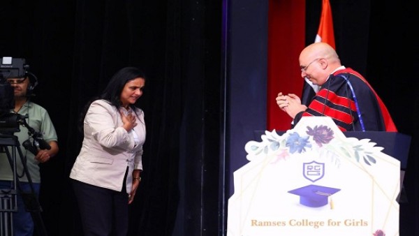 بعد 9 سنوات على استشهادها.. مايا مرسي تخلّد ذكرى الطفلة ماجي مؤمن شهيدة البطرسية في تخرج دفعتها
