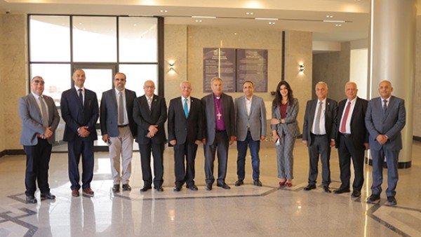 أندريه زكي يزور جامعة اللوتس بالمنيا ويشيد بدورها في تطوير التعليم بالصعيد