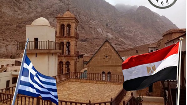 خروج المطران دميانوس من دير سانت كاترين وسط ترتيبات دبلوماسية مشددة