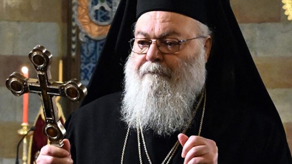 البطريرك يوحنا العاشر يحتفل بقداس رأس السنة في دمشق ويستذكر شهداء كنيسة مار الياس دويلعة