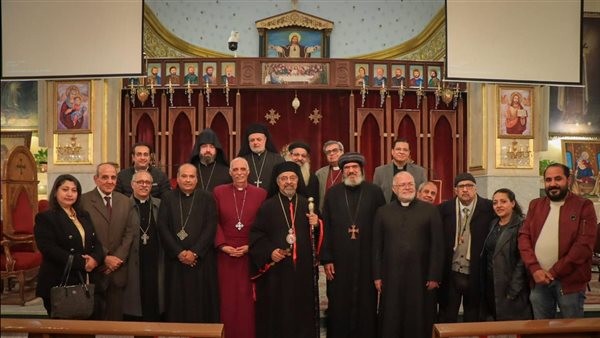 قيادات كنسية تشارك في افتتاح أسبوع الصلاة من أجل وحدة الكنائس بمصر الجديدة